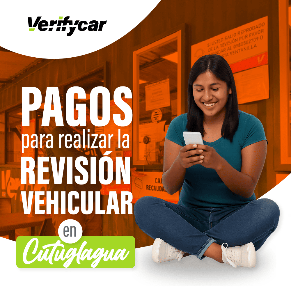 Pagos requeridos para la Revisión Vehicular en Verifycar Cutuglagua